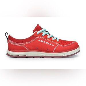 Astr Red and Gray Sneakers